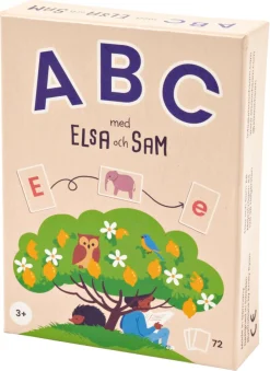 ABC med Elsa och Sam bokstavsspel, från 3 år
