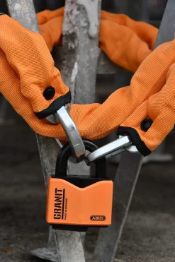 Abus hänglås Granit 37/55 orange, klass 3