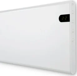 Adax Neo Basic lågt element för fast installation, vit