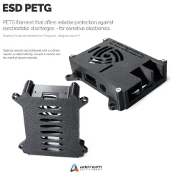 Addnorth ESD PETG Filament svart, 1,75 mm, 1 kg