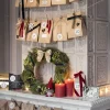 Adventskalender påsar med etiketter 1–24