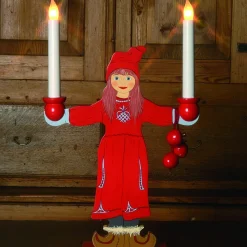 Adventsljusstake LED Sundborn, Star Trading