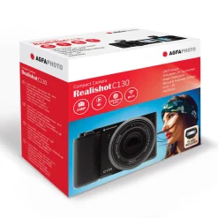 AgfaPhoto Realishot C130 digitalkamera WiFi, svart
