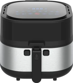 Airfryer keramisk, luftfritös med timer, 7,2 liter