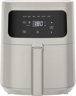 Airfryer keramisk, med timer, 5,8 liter