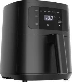 Airfryer keramisk, med timer, 3 l