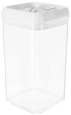Airtight förvaringsburk plast, stapelbar