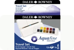 Akvarellfärger Aquafine Travel Set