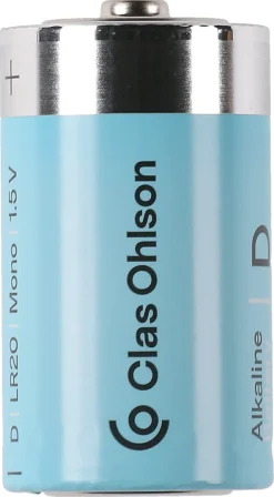 Alkaliskt batteri D / LR20 Clas Ohlson