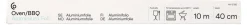 Aluminiumfolie 10 meter