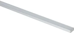 Aluminiumprofil till LED-list, med frostat lock, 1 m