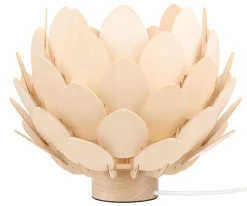 Alve bordslampa trä, 33 cm, Northlight