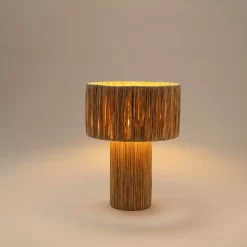 Amanda bordslampa i naturfiber 44 cm Northlight