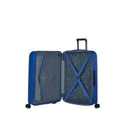 American Tourister Novastream stor resväska 4 hjul blå