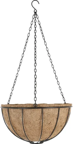 Ampel med kokosmatta utomhus, diameter 30 cm