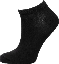 Ankelstrumpor svarta, herr och dam, 10-pack