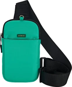 Anmiki Crossbody Chest Bag mobilväska med axelrem