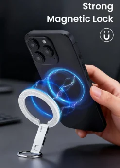 Anmiki glitter ringhållare magnet med mobilgrepp, mobilställ
