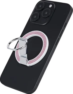 Anmiki glitter ringhållare magnet med mobilgrepp, mobilställ