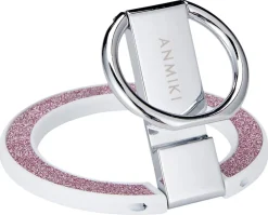 Anmiki glitter ringhållare magnet med mobilgrepp, mobilställ