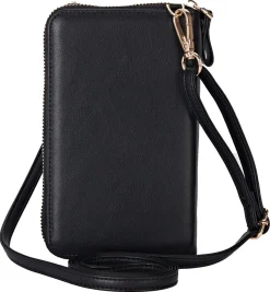 Anmiki Mary mobilväska med axelrem, crossbody, svart