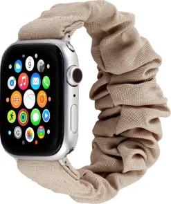 Anmiki Satin Apple Watch scrunchie armband 38, 40, 41 mm