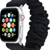 Anmiki Satin Apple Watch scrunchie armband 38, 40, 41 mm