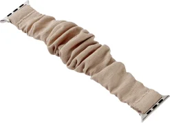 Anmiki Satin scrunchie Apple Watch armband, 42, 44, 45, 46, 49 mm