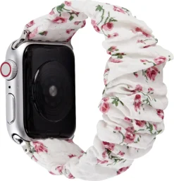 Anmiki Satin scrunchie Apple Watch armband, 42, 44, 45, 46, 49 mm