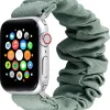 Anmiki Satin scrunchie Apple Watch armband, 42, 44, 45, 46, 49 mm