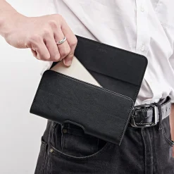 Anmiki Universal mobilväska för bälte, svart