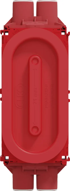 Apparatdosa dubbel ELKO Flexi+ 2-facks
