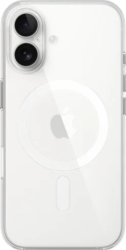 Apple Clear Case MagSafe för iPhone 16 mobilskal
