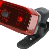 Asaklitt LED cykellampa bak, batteridriven