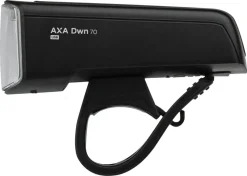 AXA Dwn 70 cykellampa fram USB, 70 lux, 90 m