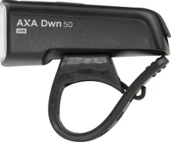 AXA Dwn 50 cykellampa fram USB, 50 lux, 70 m