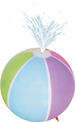 Badboll med vattenspridare, 80 cm, från 2 år