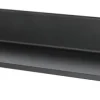 Badrumshylla metall, svart