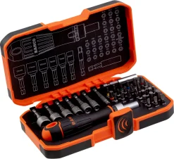 Bahco bitssats med skruvmejsel och hylsor, 36-delar