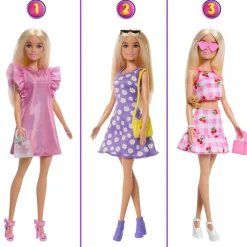 Barbie med drömgarderob, från 3 år