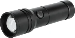 Batteridriven ficklampa LED, 200 lumen, Asaklitt