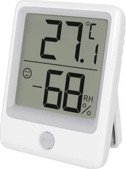 Batteridriven hygrometer / termometer