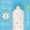 Batteridriven ljuskälla LED