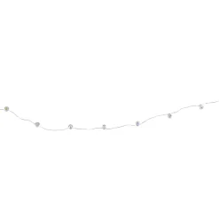 Batteridriven ljusslinga diamant LED Northlight, 2 m