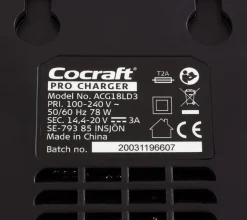 Batteriladdare Cocraft PRO Edition C1830