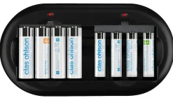 Batteriladdare med batterier