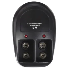 Batteriladdare 9 V med batteri