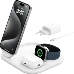 Belkin BoostCharge 3-i-1 laddstation, WIZ029vf