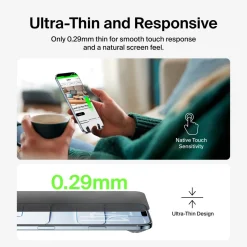 Belkin InvisiGlass Privacy iPhone 17 Air skärmskydd