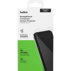 Belkin Recycled InvisiGlass iPhone 12 / 12 Pro skärmskydd